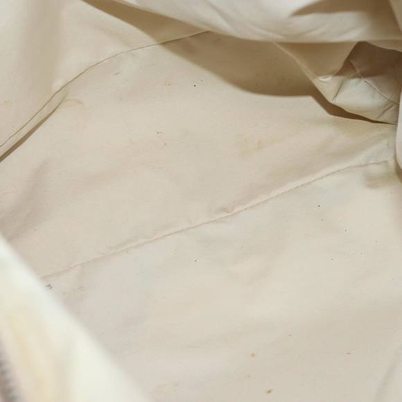 CHANEL New Travel Line Tote Bag Nylon Beige CC Auth th4946 - Picture 10 of 16